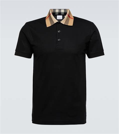 burberry black label polo shirt|burberry black long sleeve shirt.